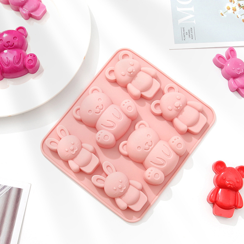 Baking Kitchen Kids - Molde de Silicone Urso Fofo de