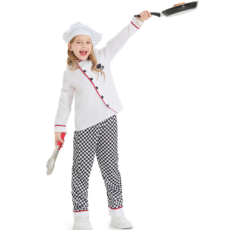 Baking Kitchen Kids - Traje de chef de cozimento infantil