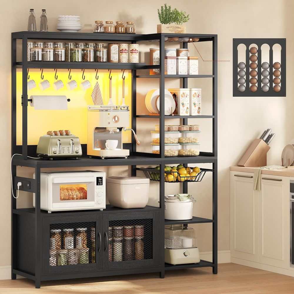 Kitchen Baker - Estante de Cozinha com Tomada Elétrica