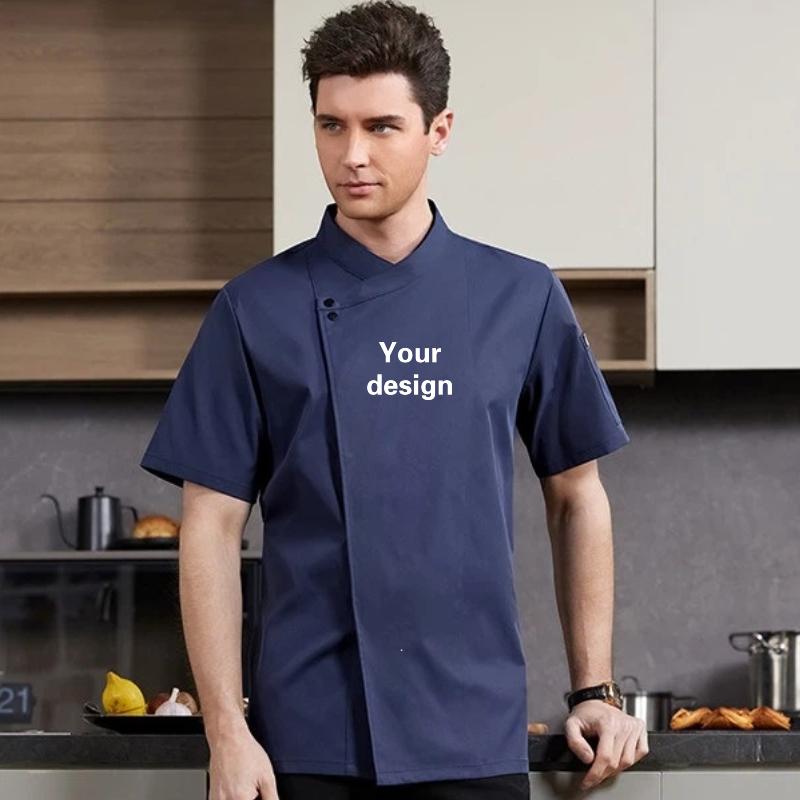 Kitchen Baker - Jaqueta de Uniforme de Chef Masculino