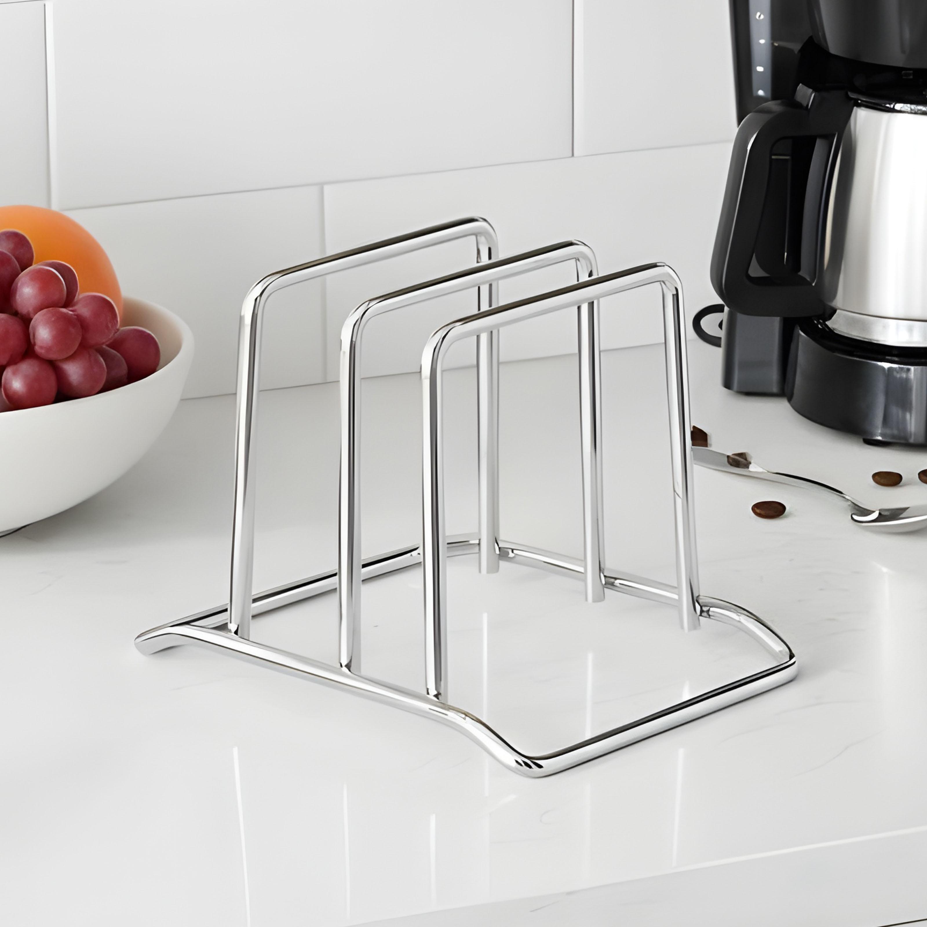 Suporte de tábua de corte, fol - Kitchen Cabinet Baking Sheet Organizer avaliação e preço