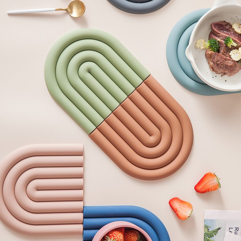 Tapete de mesa de silicone arc - Kitchen Baking Pan Organizer avaliação e preço