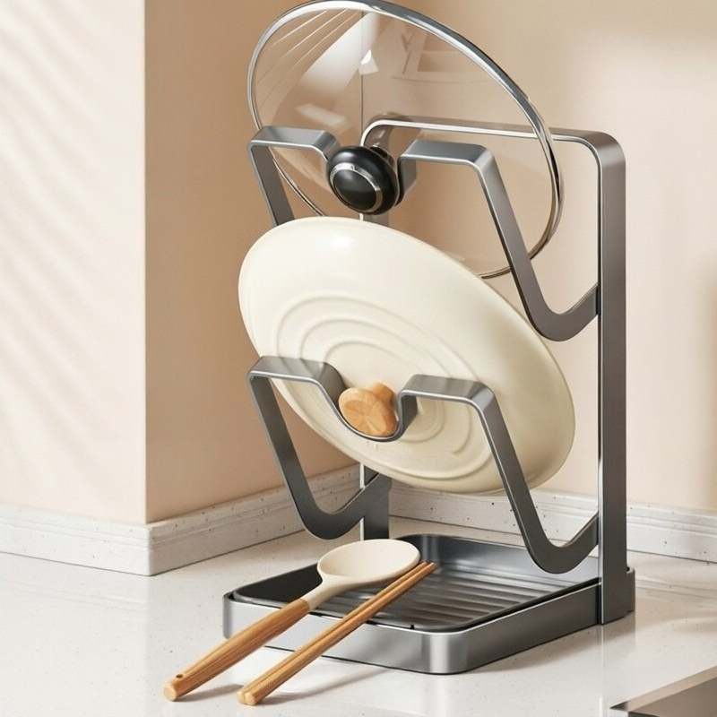Suporte de Bancada Reforçado e - Kitchen Baking Pan Organizer avaliação e preço