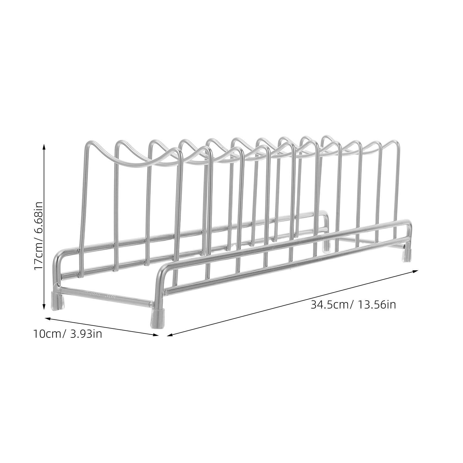 Organizador de Tampas de Panel - Kitchen Cabinet Baking Sheet Organizer avaliação e preço