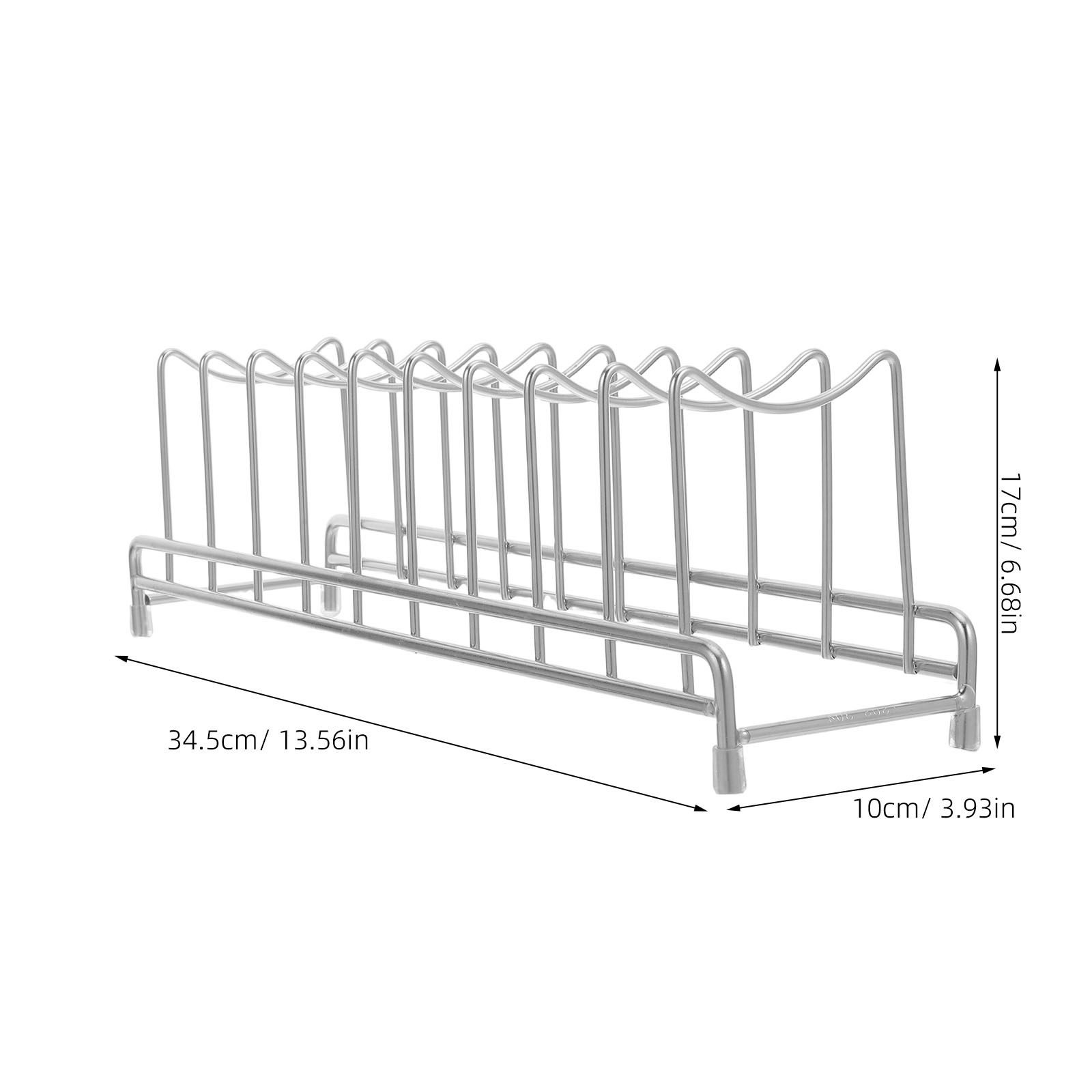 Organizador de Tampas de Panel - Kitchen Cabinet Baking Sheet Organizer avaliação e preço