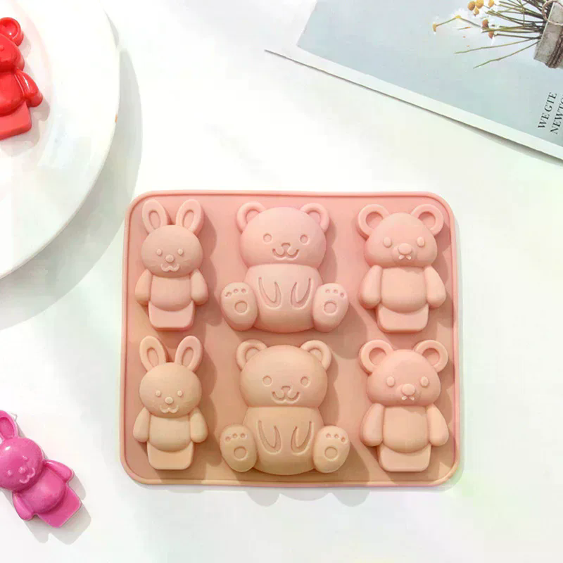 Molde de Silicone Fofo de Dese - Baking Kitchen Kids avaliação e preço