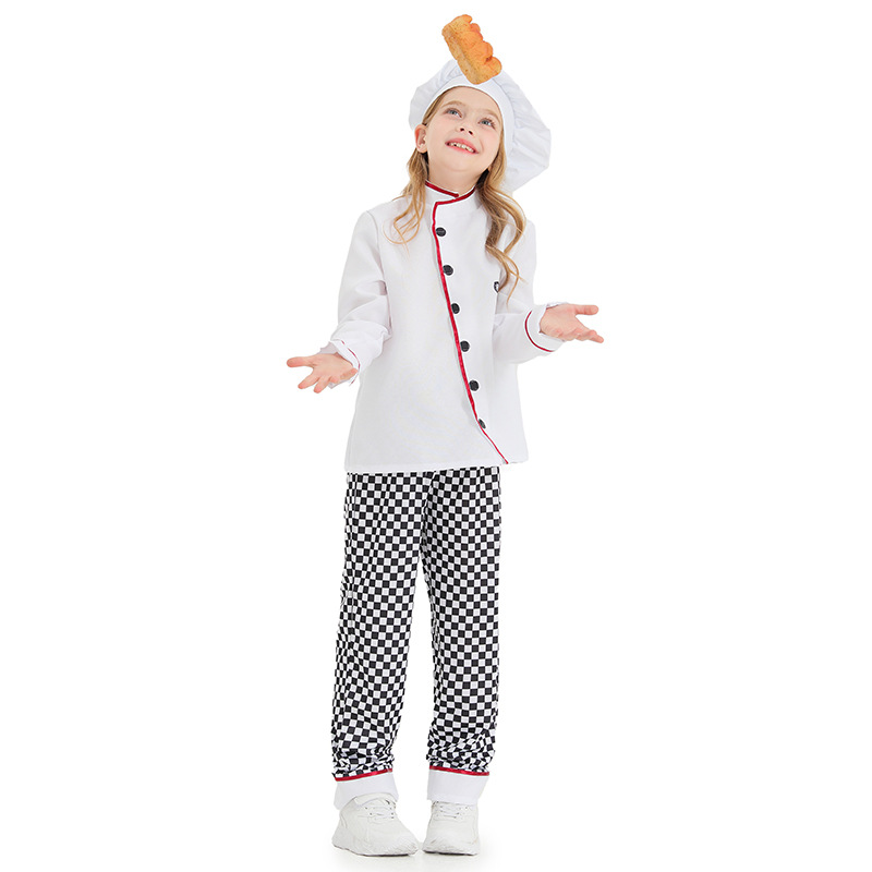 Traje de chef de cozimento inf - Baking Kitchen Kids avaliação e preço