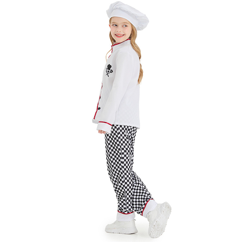 Traje de chef de cozimento inf - Baking Kitchen Kids avaliação e preço