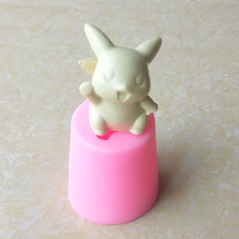 Molde de Silicone 3D Pikachu p - Baking Kitchen Kids avaliação e preço