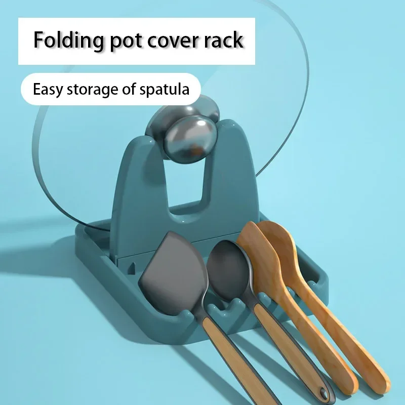 1pc dobrável pote tampa rack s - Kitchen Baking Pan Organizer avaliação e preço