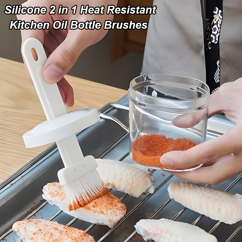 Pincel de Silicone 2 em 1 Resi - Kitchen Baking Brush avaliação e preço