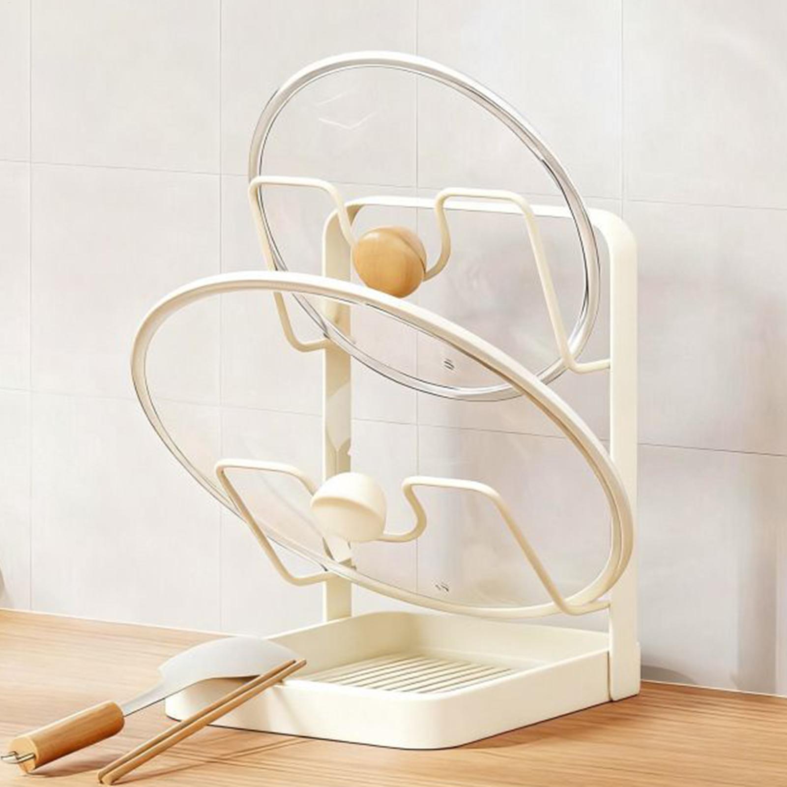 Organizador de tampa de pote a - Kitchen Baking Pan Organizer avaliação e preço