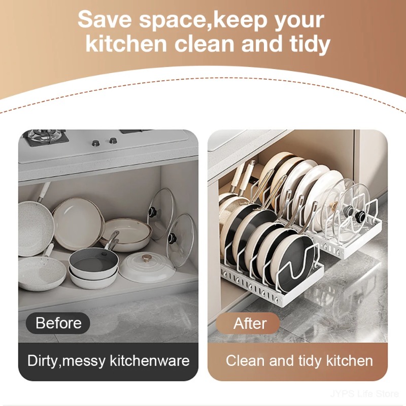 Oferta Imperdível: Organizador - Kitchen Baking Pan Organizer avaliação e preço