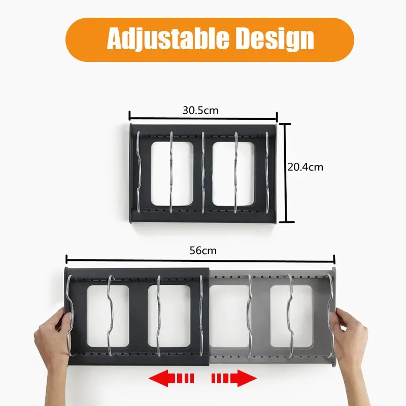 Rack de armazenamento de aço i - Kitchen Baking Pan Organizer avaliação e preço