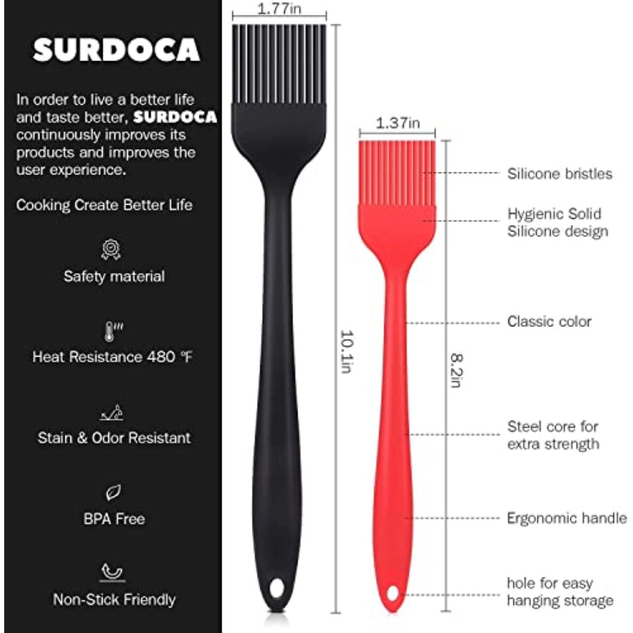 Pincel de Silicone para Confei - Kitchen Baking Brush avaliação e preço
