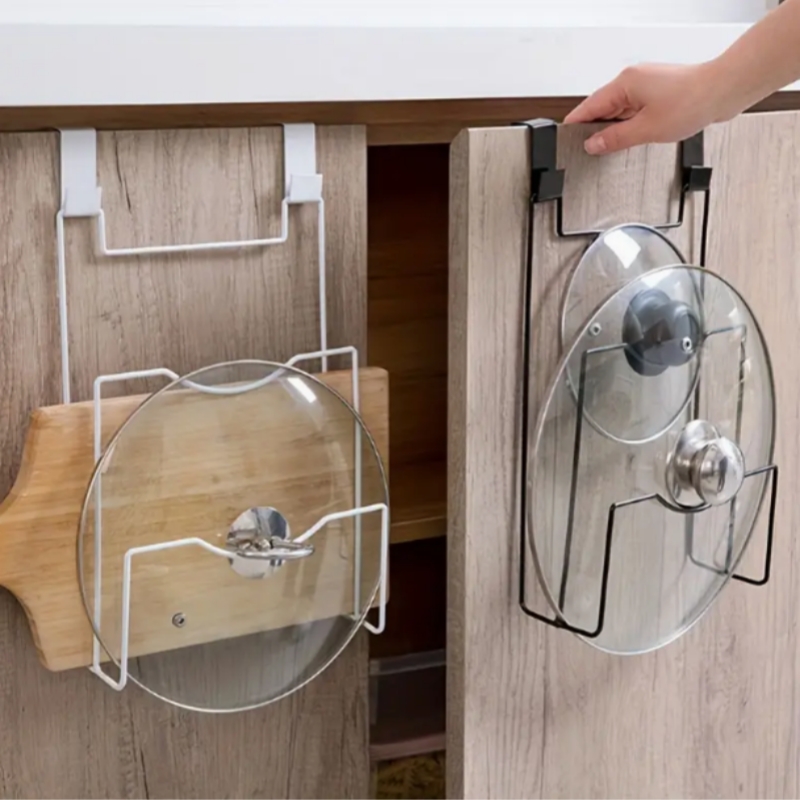 Pendurado pote tampa rack para - Kitchen Baking Pan Organizer avaliação e preço